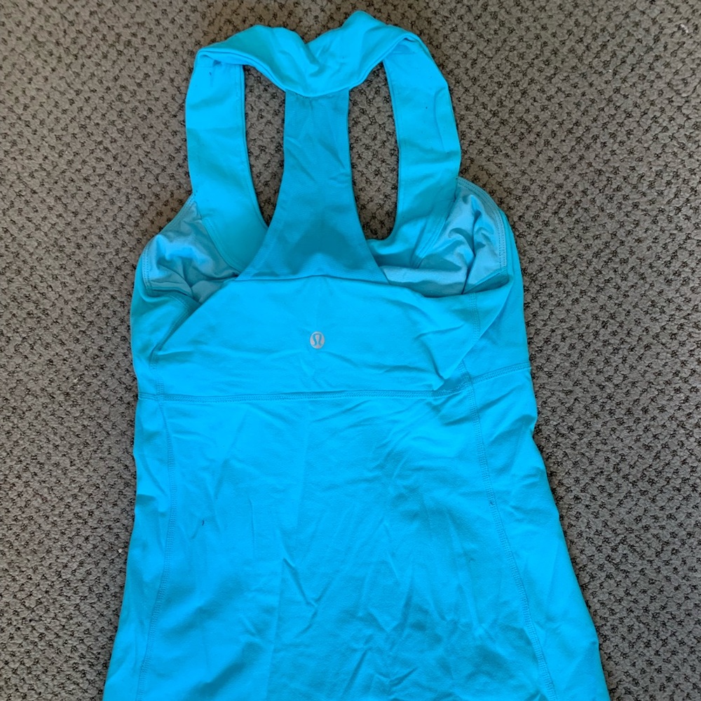 Bright Blue Lululemon tank top!